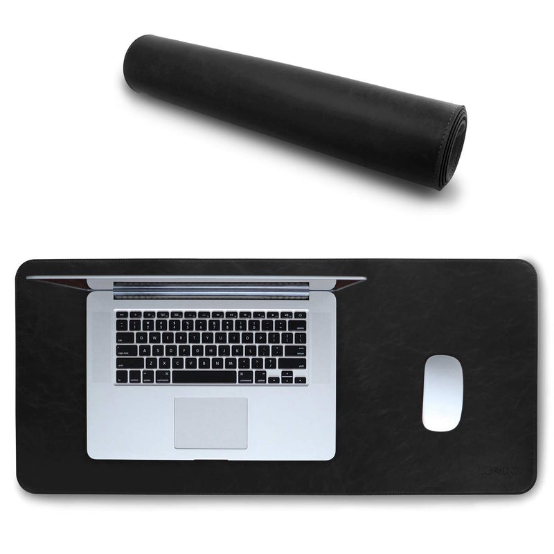 Londo Leather Extended Mouse Pad â€“ Large Desk Mat for Office & Gaming, Smooth Writing Surface, Non-Slip Base, Durable & Stylish Workspace Accessory - Image 1